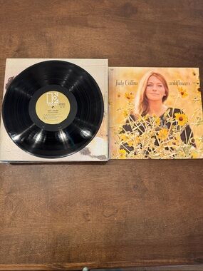 Judy Collins "Wildflowers" Vinyl LP - Yellow Floral Cover
